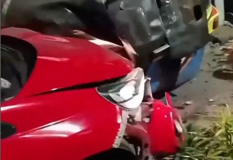 Mobil Brio Tabrak Motor dan Bajaj di Sunter Jakut, Telan 3 Korban Luka