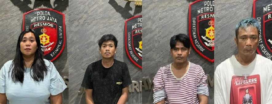Komplotan Pemeras Modus Open BO di Jakut Dibekuk, Didalangi Pasangan Suami Istri