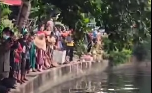 Mayat Lansia Tanpa Identitas Mengambang di Kali Kresek Jakut, Pakai Celana Pendek Hitam Tulisan Filla