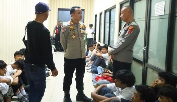 Puluhan Remaja Anggota Geng Motor di Bogor Diciduk, Konvoi Kumpul di Kafe Diduga Mau Tawuran