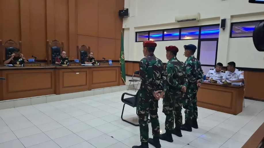 Tiga Anggota TNI AL Penembak Bos Rental Tangerang Bakal Divonis Hari Ini
