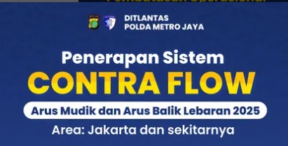 Polda Metro Terapkan Contraflow Tol Japek Mulai Kamis 27 Maret