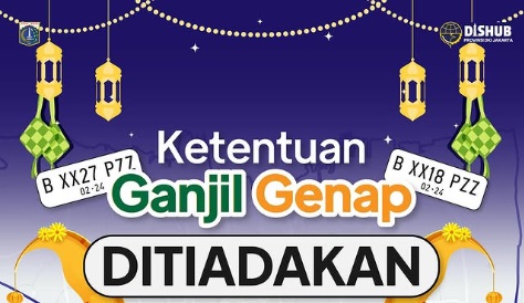 Keputusan Presiden, Aturan Ganjil Genap di Jakarta Ditiadakan Mulai Jumat 28 Maret