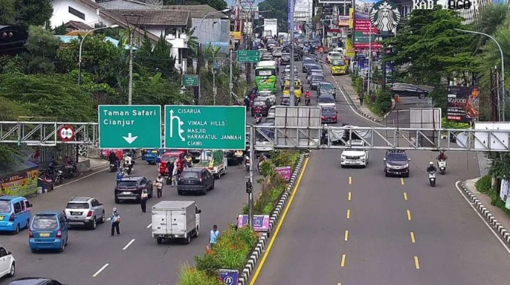 Tol Jagorawi Arah Puncak Terapkan Contraflow hingga One Way Pagi Ini