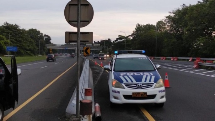 Contraflow Tol Jagorawi Arah Puncak Diberlakukan Pagi Ini