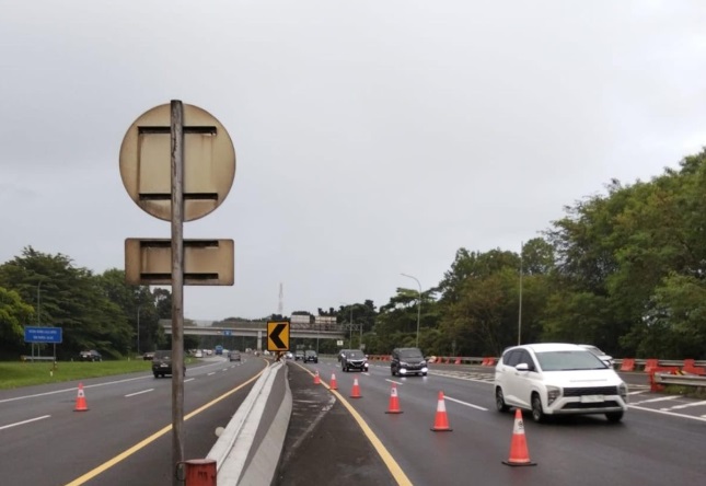 Contraflow di Tol Jagorawi Arah Puncak Bogor Diterapkan Minggu Pagi