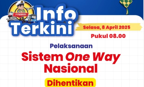 One Way Nasional Tol Trans Jawa Resmi Disetop Hari Ini