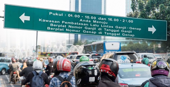 Ada 26 Titik Ruas Jalan di Jakarta Bebas Aturan Ganjil Genap Mulai Besok